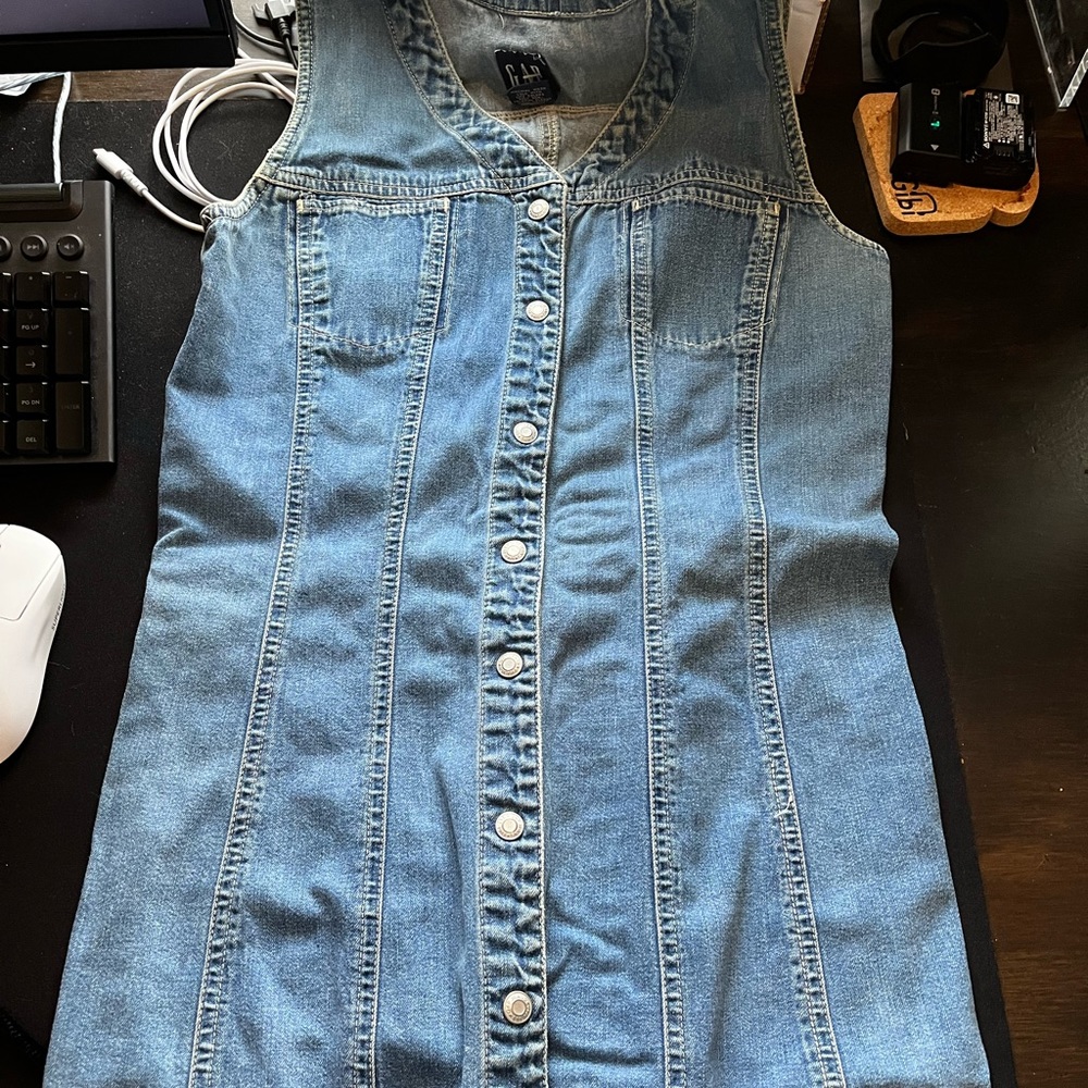 Denim dress - 90s